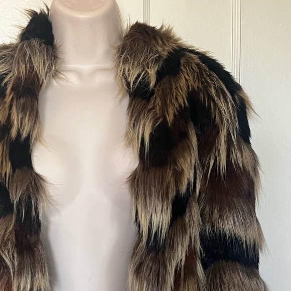 Wish the Label Faux Fur Jacket Small - Picture 2 of 5